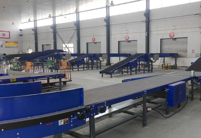 New and renovated distribution center of a certain express delivery company in Heze