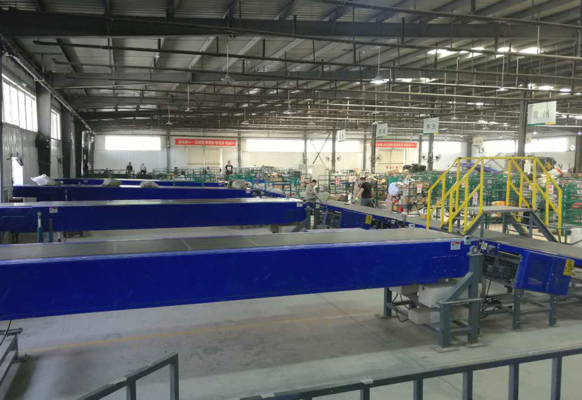 Construction and renovation of an express sorting center in Weifang