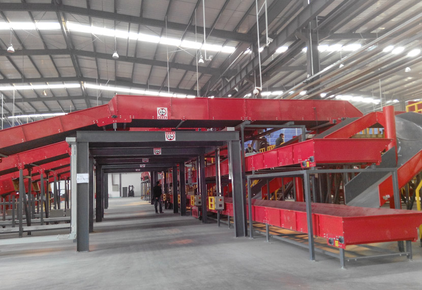 New and renovated sorting center of a certain express delivery company in Tianjin