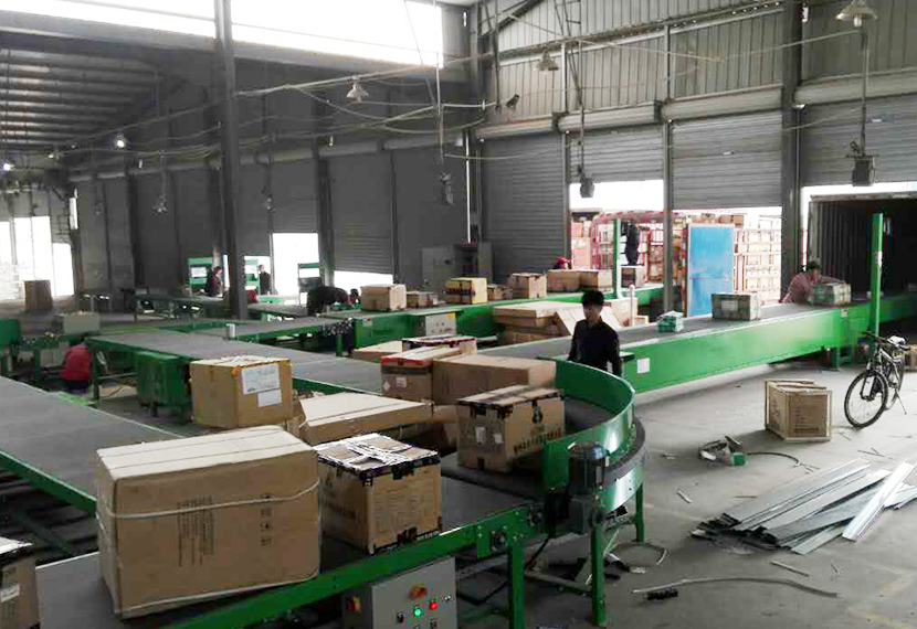 New and renovated sorting center of a certain express delivery company in Jinan