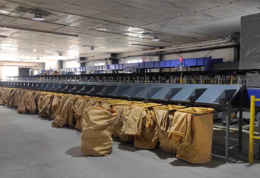 New and renovated express sorting center in Qingdao