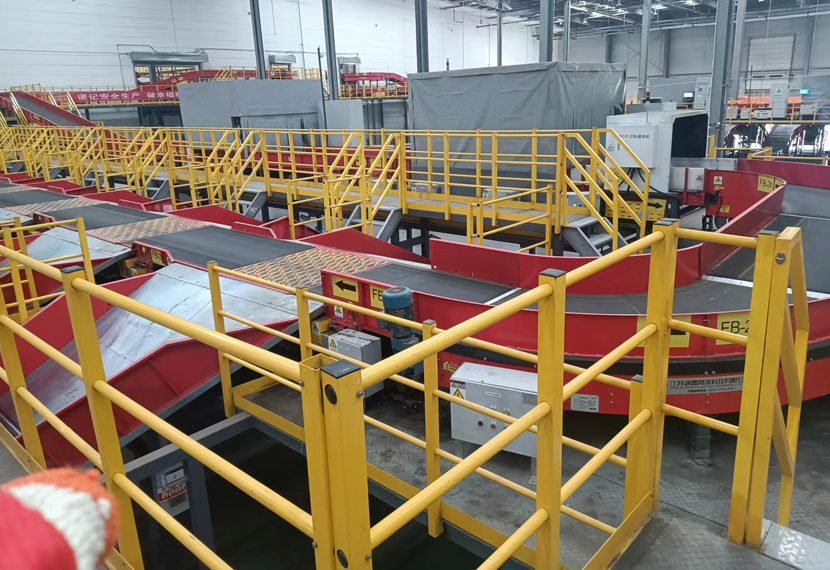 New and renovated sorting center of a certain express delivery company in Jining