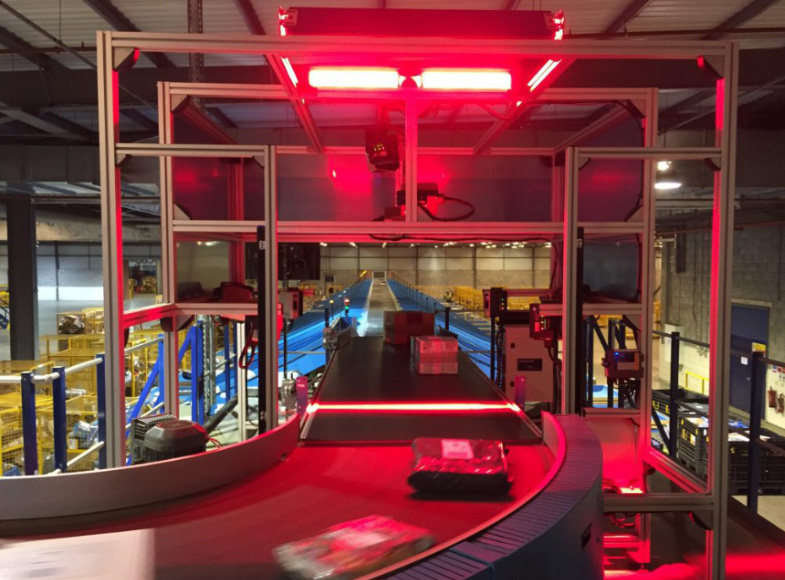 Six Sides scanning and identification system