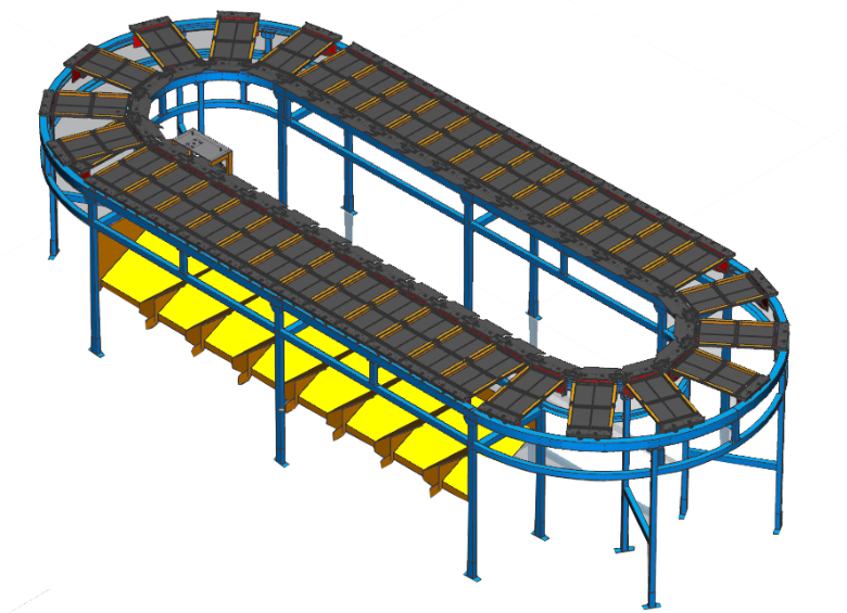 Split Tray Sorter